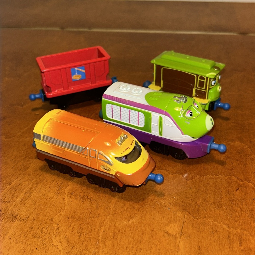 Chuggington Die-Cast Train Lot Zephie & Others E1